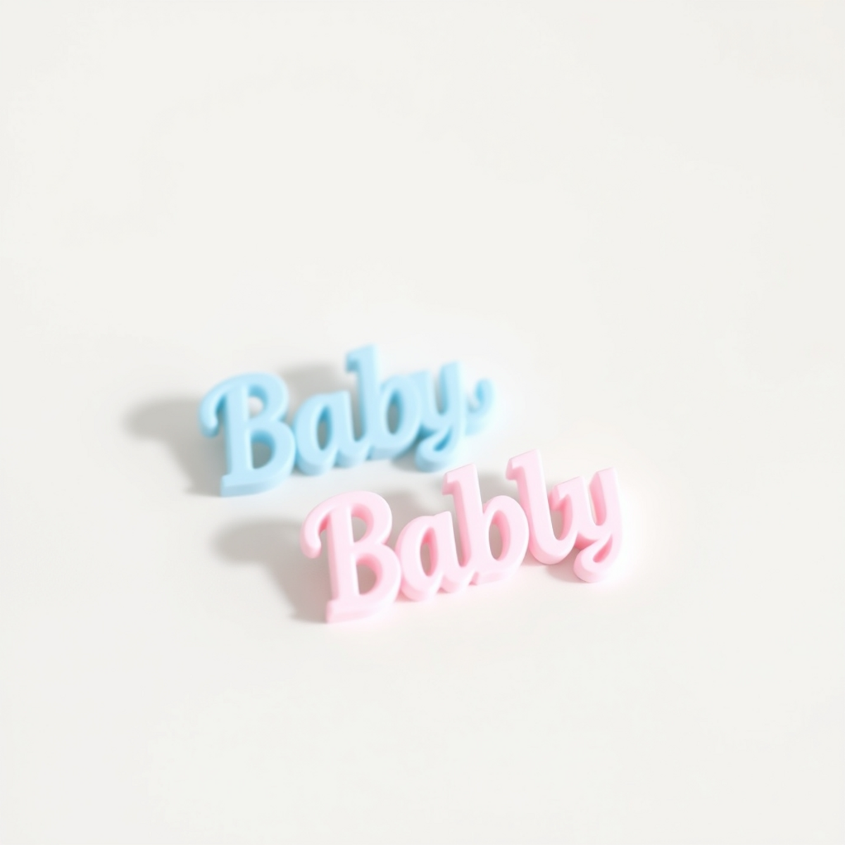 Baby Shower Name Keepsake Tags
