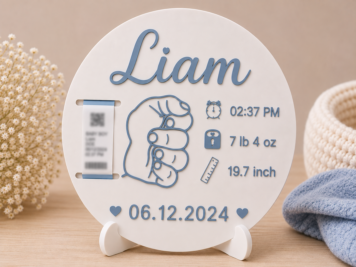 Birth Memory Plaque