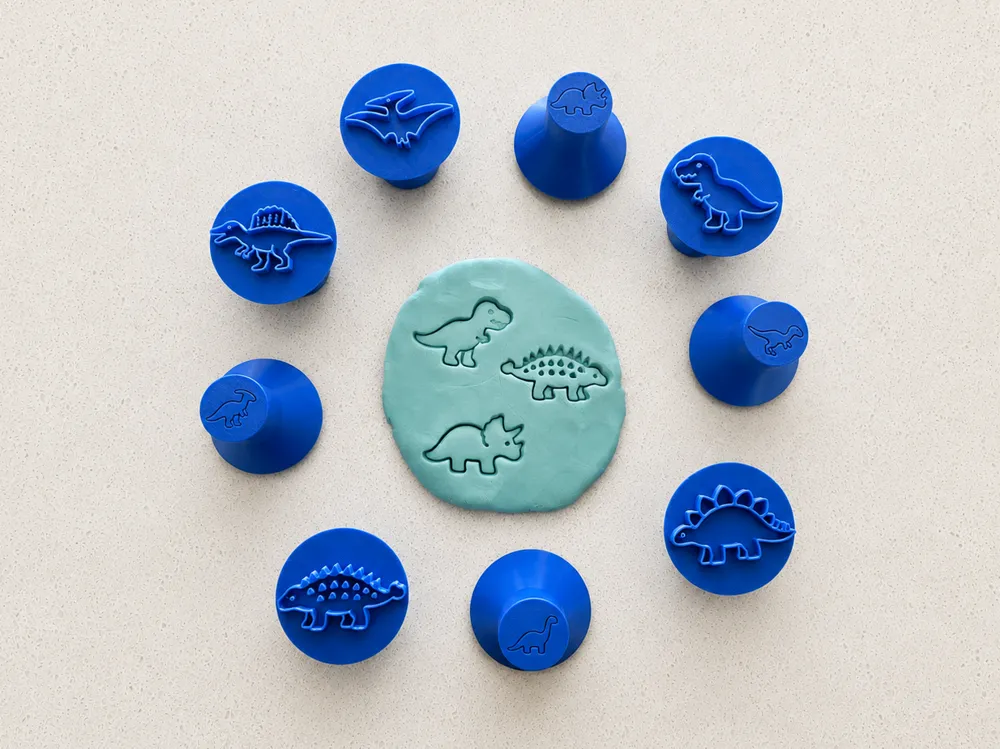 Dinossaur Dough Stamp Set